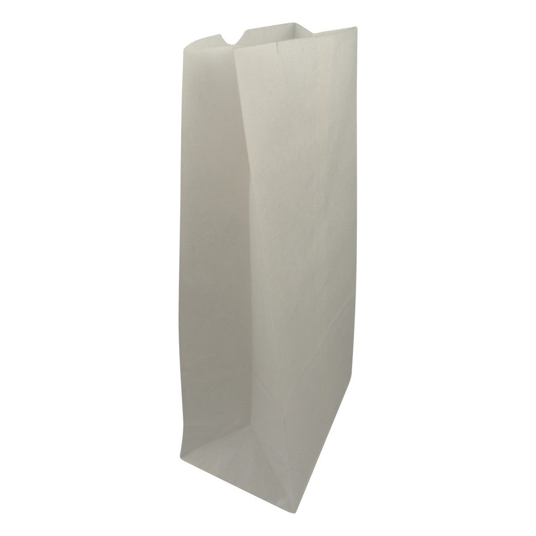White 12Lb Paper Bags - 500/Bundle