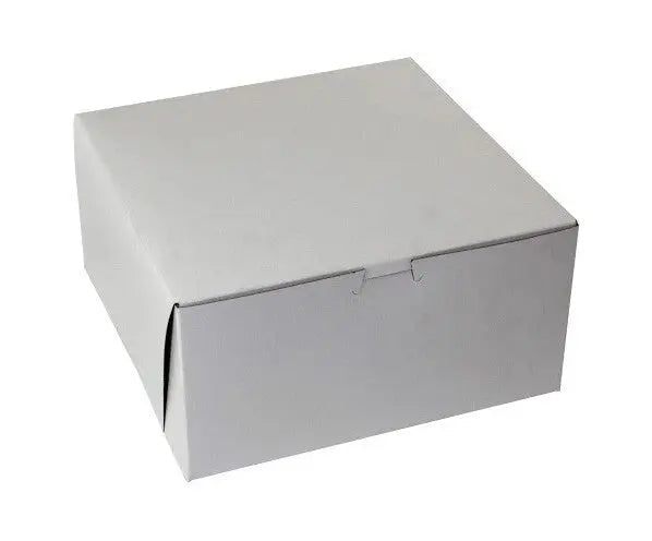 BOXit White Bakery Boxes 12x12x5 100/Bundle BOXit