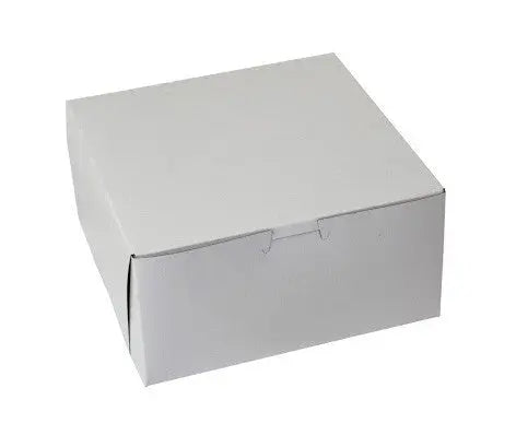 BOXit White Bakery Boxes 8x8x3 250/Bundle BOXit