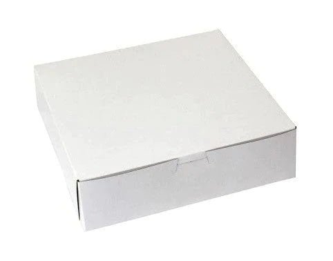 White Bakery Boxes 9x9x2.5 250/Bundle