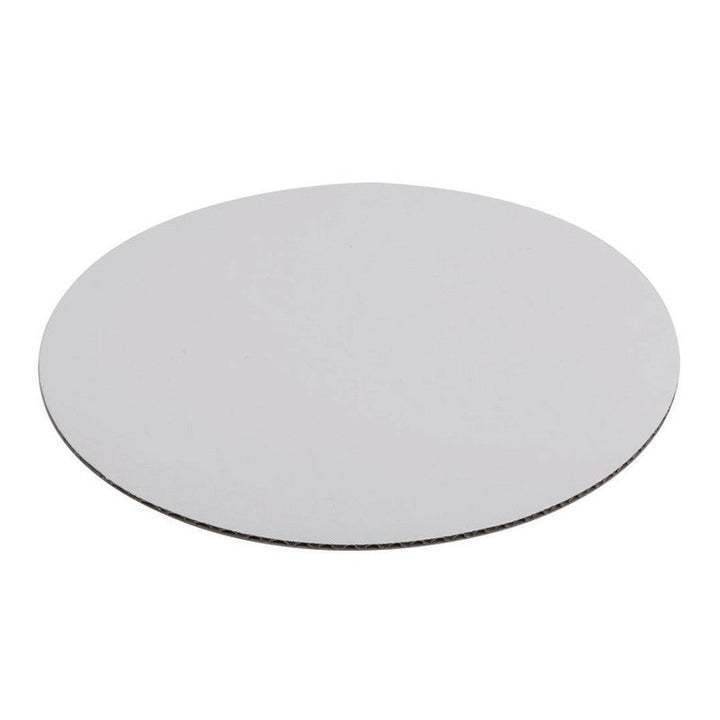 White Corrugated Unwaxed Cake Pads 14 Inch ShopAtDean