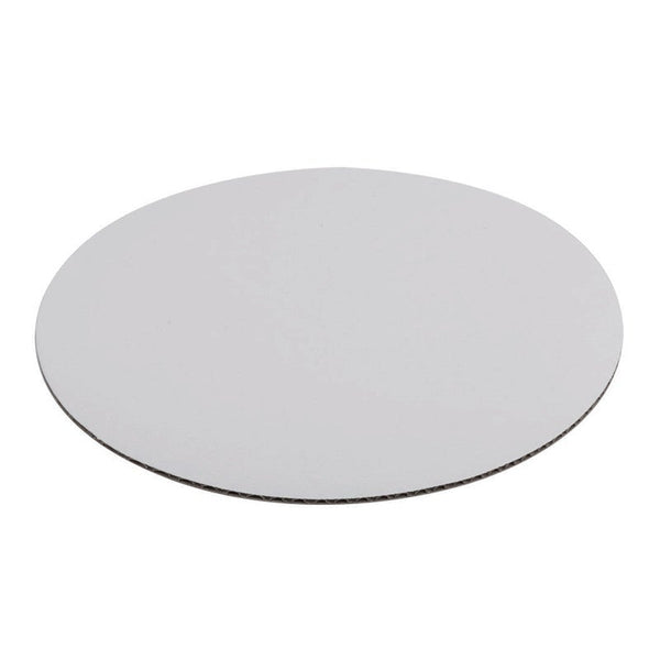 White Corrugated Unwaxed Cake Pads 16 Inch ShopAtDean