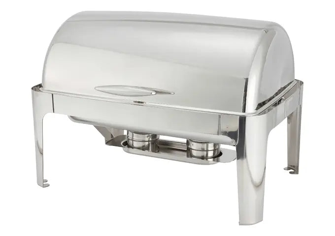 Winco 601 8 Quart Full Size Roll Top Chafer Winco