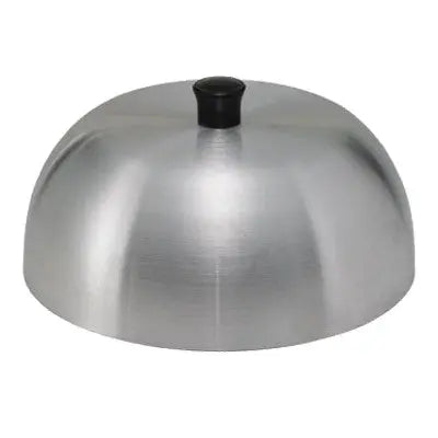 Winco AHC-6 6" Round Aluminum Hamburger Cover Winco