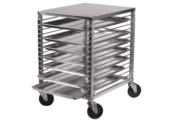 Winco ALRK-15 HD Aluminum 15-Slot Sheet Pan Rack Shop Equipment