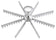 Winco APM-08 8 Cut Pie Marker