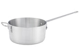 Winco ASP-10 Tapered Aluminum Sauce Pan 10 qt