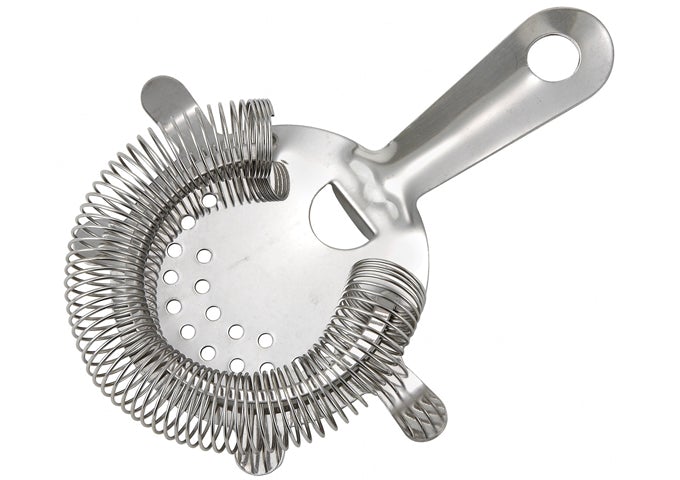 Winco BST-4P Hawthorne Bar Strainer 4-Prong Winco