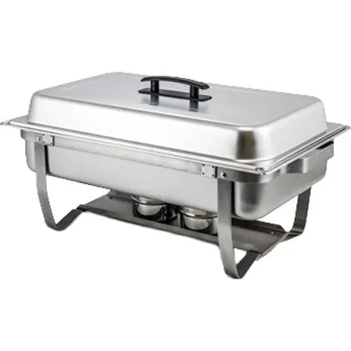 Winco C-4080 Economy 8 Qt Chafer SS Fold Frame Winco
