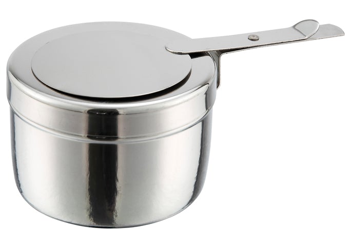Winco C-F1 8 Oz Stainless Steel Fuel Holder with Cover Winco
