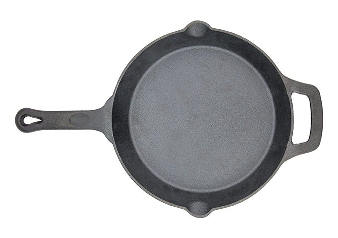 Winco CAST-10 10" Cast Iron Skillet Induction Winco