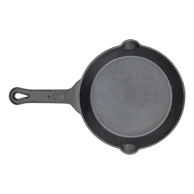 Winco CAST-6 6" Cast Iron Skillet Induction