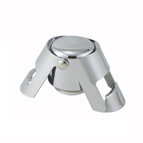 Winco CBS-1 Champagne Stopper with Chrome Coated Finish