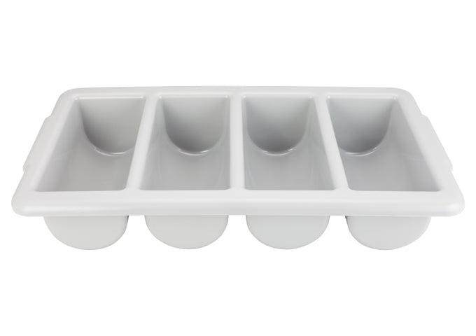 Winco Cutlery Bin Plastic 4-Compartment