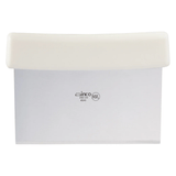 Winco DSC - 2W Stainless Steel Dough Scraper with Plastic Handle 6" x 3"ShopAtDean