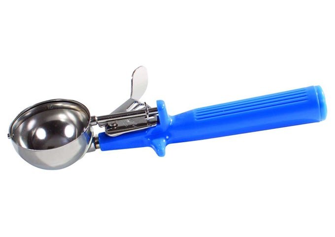 Winco ICOP-16 2 Oz Disher Blue Handle Winco