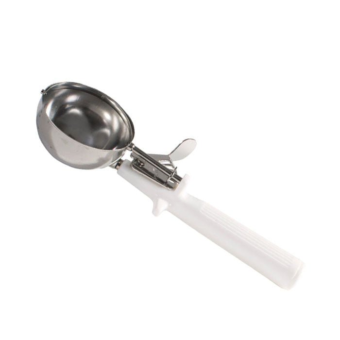 Winco ICOP-6 5-1/3 Oz Disher White Handle Winco