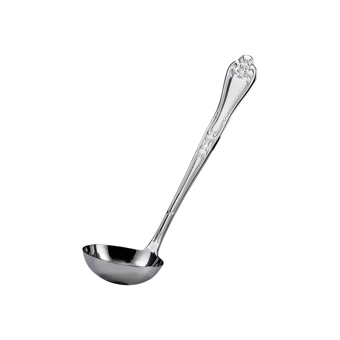 Winco LE-2 Stainless Steel 9" Gravy & Soup Ladle 2 oz