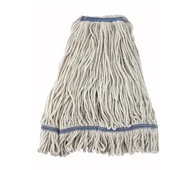 Winco MOP-32W 32 Oz Mop Head Loop End White Winco