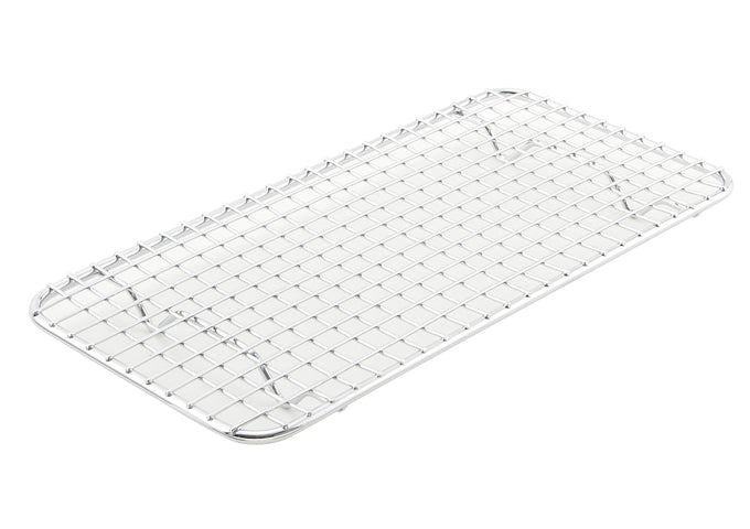 Winco PGW-510 Chrome Plated Pan Grate for Third Size Steam Pan 10.5" x 5"