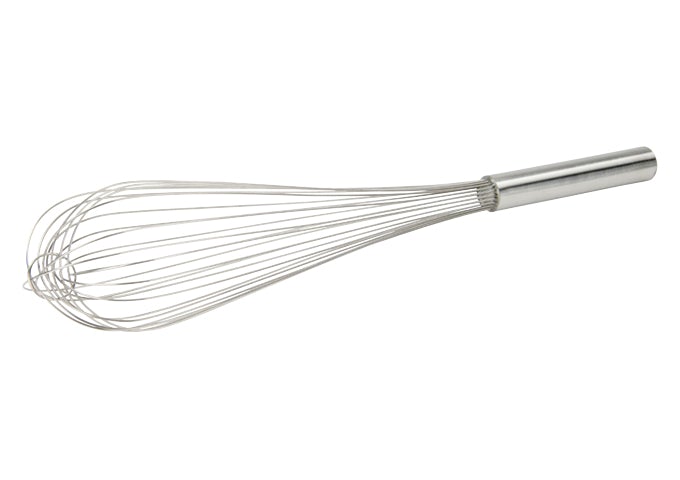 Winco PN-18 18" Stainless Steel Piano Wire Whip