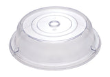 Winco PPCR-10 Clear Polycarbonate Plate Cover 10"