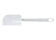 Winco PSC-10 10" Plastic Flat Scraper