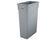 Winco PTC-23SG Gray 23 Gallon Slender Trash Can