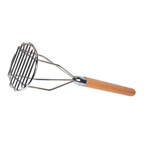 Winco PTM-18R Round Potato Masher  4" X 18" Winco