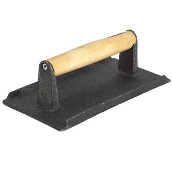 Winco SWA-2 4" X 8" Cast Iron Steak Weight Winco