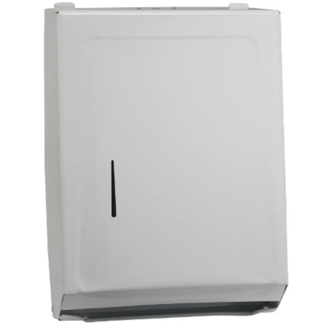 Winco TD-600 Paper Towel Dispenser White Epoxy