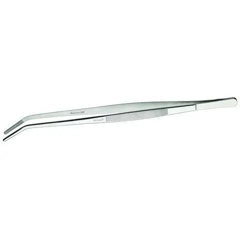 Winco TTG-10C 10" Curved Stainless Steel Tong Winco