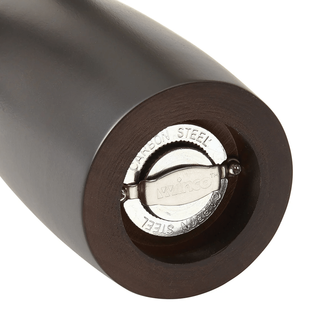 Winco WPM - 10CD 10" Beechwood Black Pepper MillShopAtDean