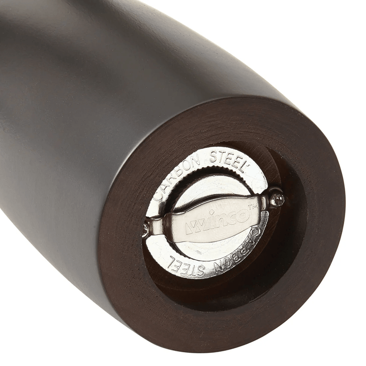 Winco WPM - 10CD 10" Beechwood Black Pepper MillShopAtDean
