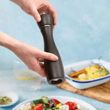 Winco WPM - 10CD 10" Beechwood Black Pepper MillShopAtDean
