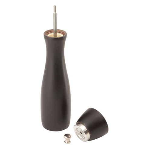 Winco WPM - 10CD 10" Beechwood Black Pepper MillShopAtDean