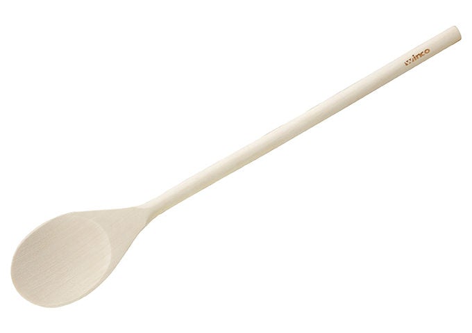 Winco WWP-18 Wooden Stirring Spoon 17-11/16" Winco