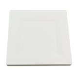 WNA GS65W Comet Milan Grand White Square Plate 6.5"