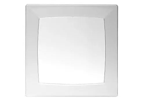 WNA MS75CL Comet 6-3/4" Square Milan Clear Plate WNA