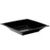 WNA MSBWL12BK Comet 12 Oz Square Milan Black Bowl