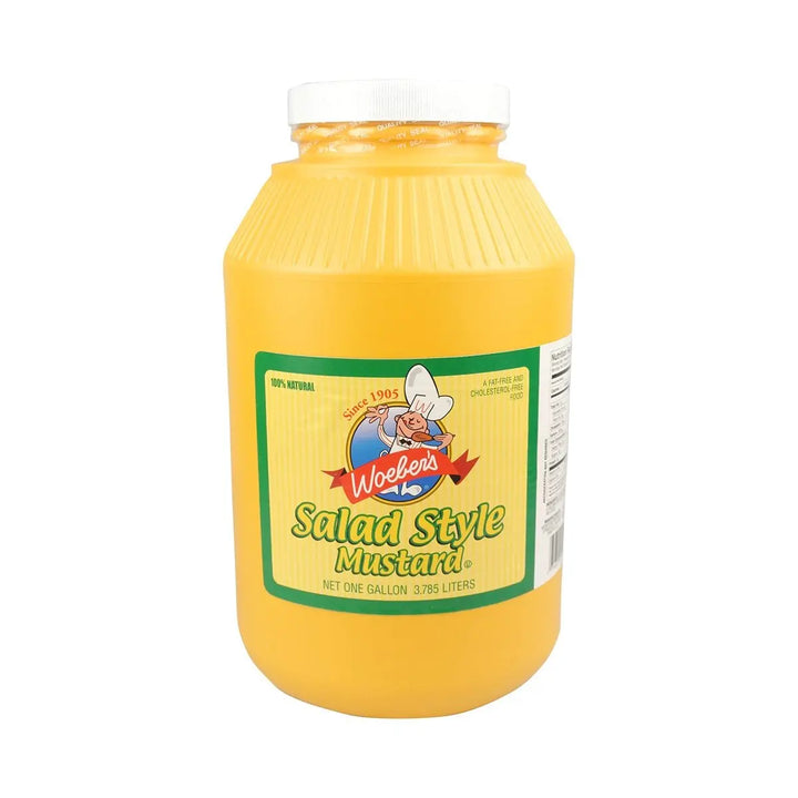 Woeber's Gallon Salad Style Mustard Woebers