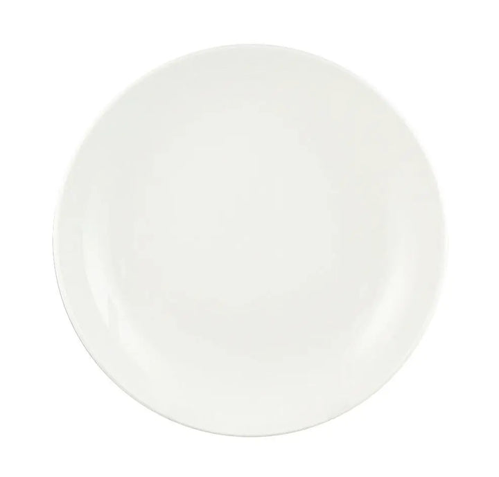 World Tableware 840-355-009 30 Oz 9" Porcelana Bright White Low Bowl World Tableware