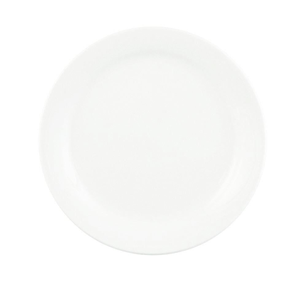 World Tableware 840-405N-10 Porcelana 5.5" Narrow Rim Plate 12/Box