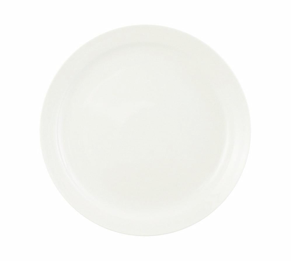 World Tableware 840-420N-12 7.25" Porcelana Narrow Rim Salad Plate