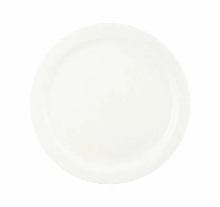 World Tableware 840-425N-13 9" Porcelana Narrow Rim Plate World Tableware