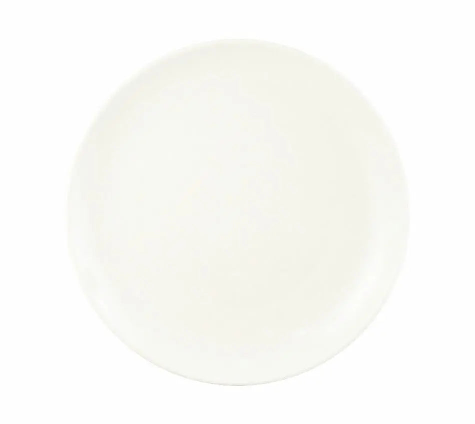 World Tableware 840-435C 9.5" Porcelana Round Edge White Plate World Tableware