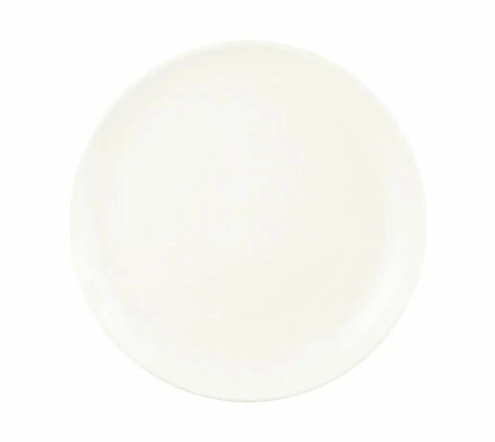 World Tableware 840-435C 9.5" Porcelana Round Edge White Plate World Tableware