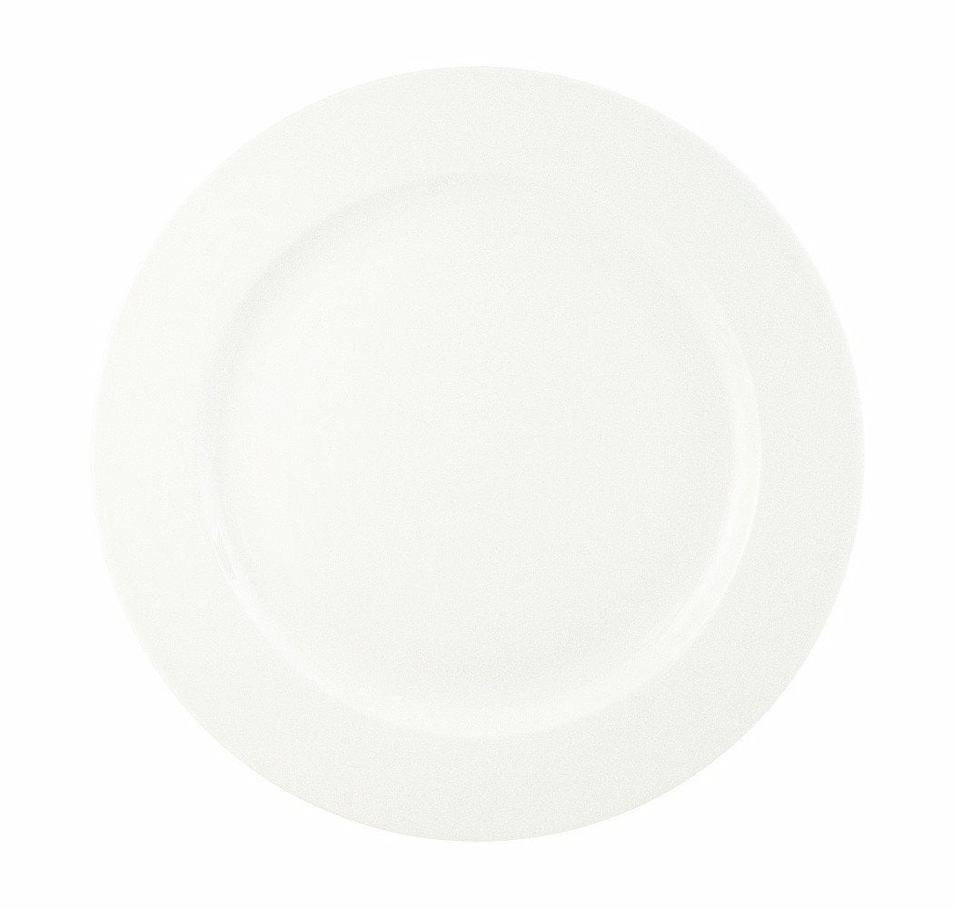 World Tableware 840-435R-26 9.75" Porcelana Rolled Edge Plate
