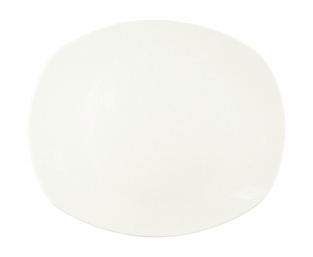World Tableware 840-438B 12" X 10" Porcelana Oblong Plate