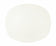 World Tableware 840-438B 12" X 10" Porcelana Oblong Plate